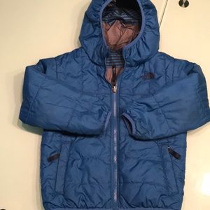 North Face boys reversible jacket